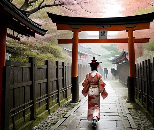 Kuil, Kimono, dan Kehangatan Kyoto